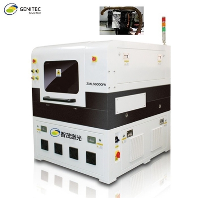 Cortadora del laser del PWB de Genitec FPC con el sistema de enfriamiento de estado sólido para SMT ZMLS6500