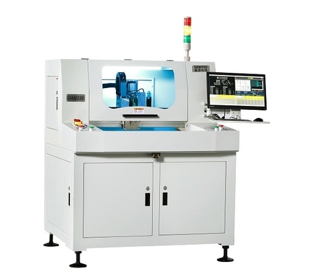 Genitec Vision ayudó al cortador del tablero del PWB de la detección de la herramienta de la cortadora del laser del PWB que molía para SMT GAM330