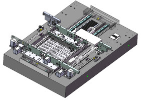 Cortadora del laser del PWB y de FPC de Genitec construida especialmente para la cadena de producción de SMT ZMLS4000